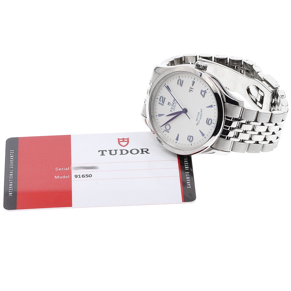TUDOR 1926 91650 Date Silver Dial Automatic Men's Watch_921801