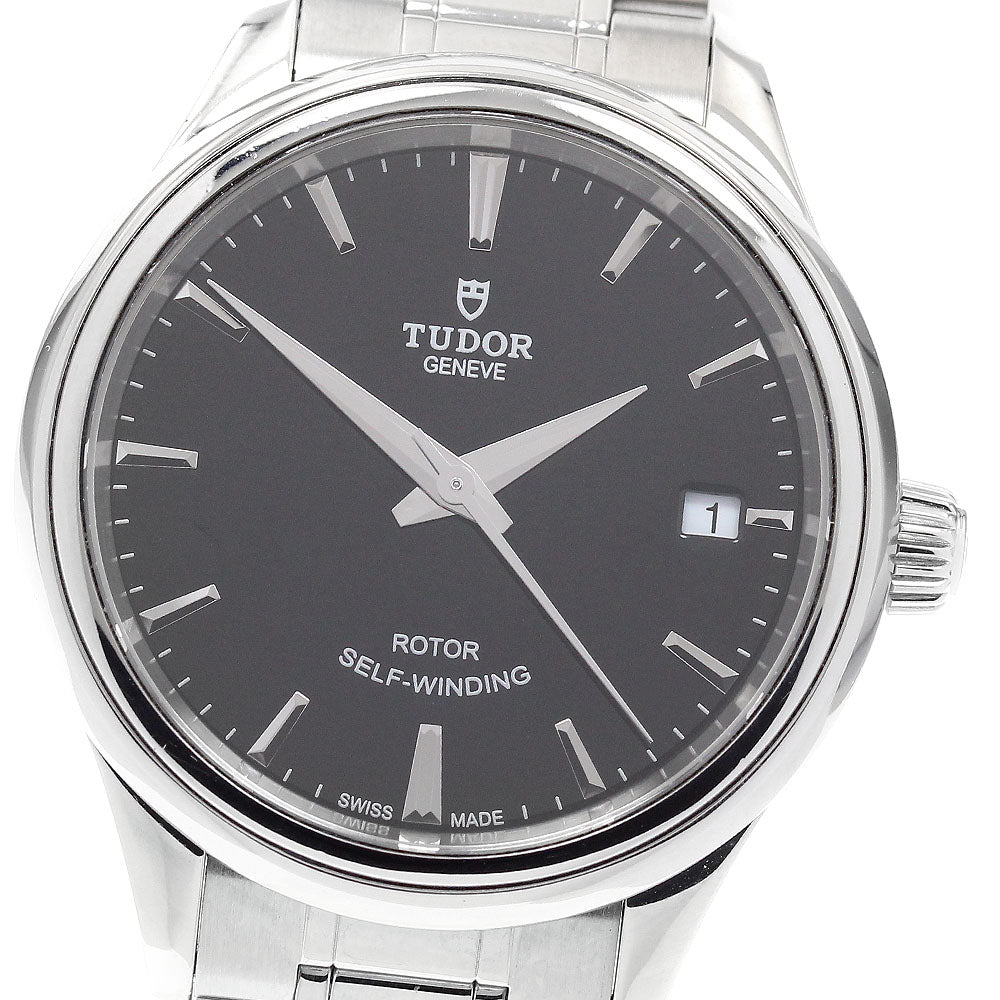 TUDOR style 12300 Date black Dial Automatic Boy's Watch_921804