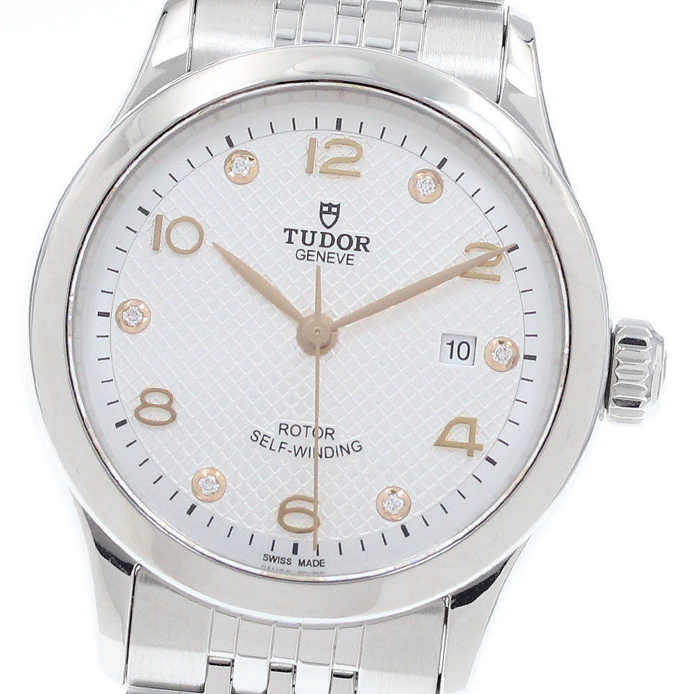 TUDOR 1926 6P Diamond 91350 Date white Dial Automatic Ladies Watch_921809