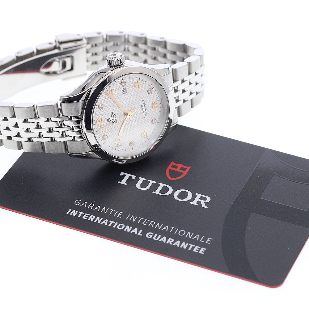 TUDOR 1926 6P Diamond 91350 Date white Dial Automatic Ladies Watch_921809