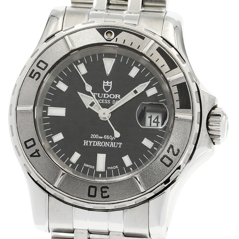 TUDOR Princess Date Hydro Note 99090 Date black Dial Automatic Ladies_921812