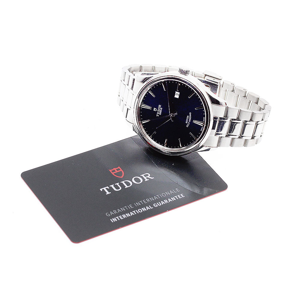 TUDOR style 12700 Date Blue Dial Automatic Men's Watch_921816