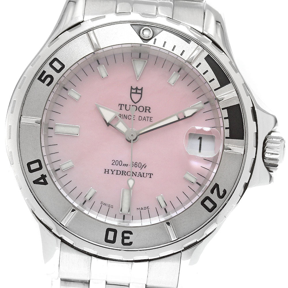 TUDOR Hydro note 85190P Date Pink Shell Dial Pink shell Dial Automatic Boy's Watch_921822