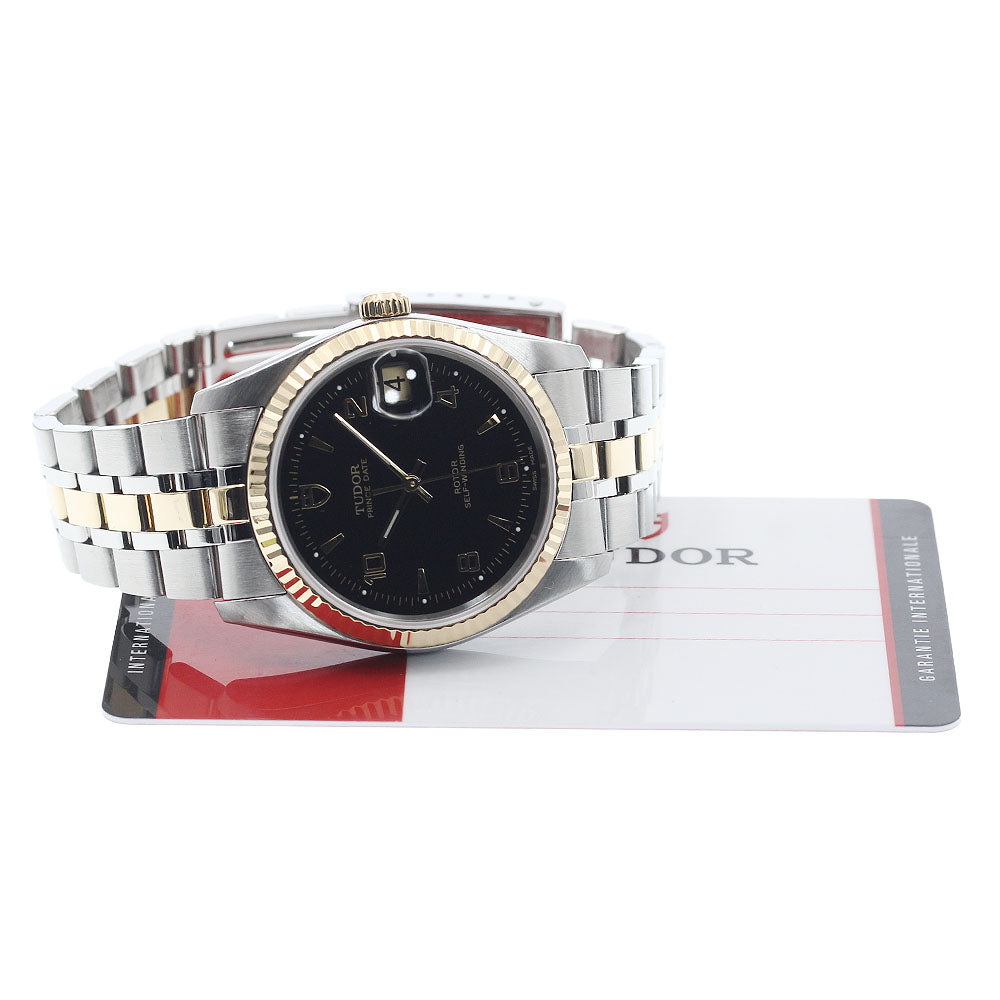 TUDOR Prince Date 74033 black Dial Automatic Men's Watch_921828