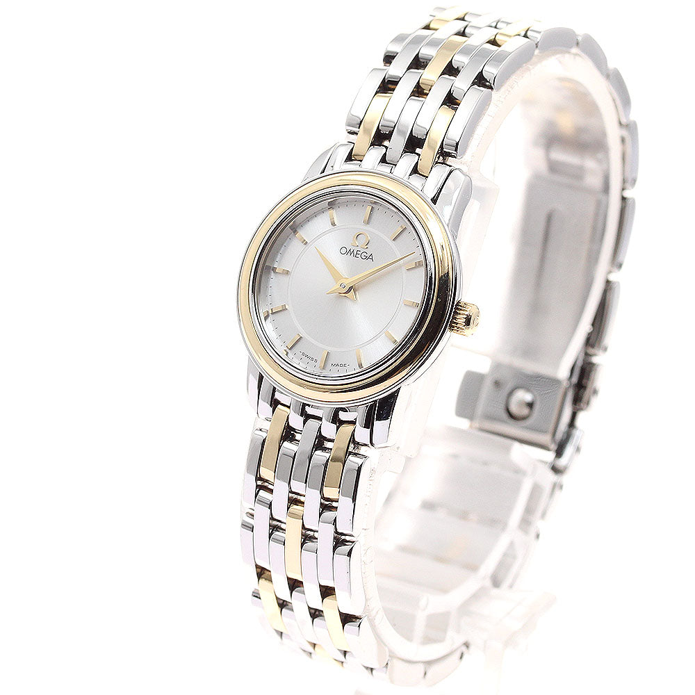 OMEGA De Ville Prestige 4370.31 Silver Dial Quartz Ladies Watch_921834