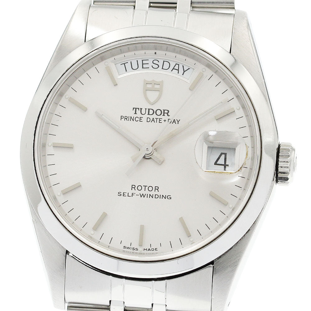 TUDOR Prince Date Day 76200 Silver Dial Automatic Men's Watch_921839