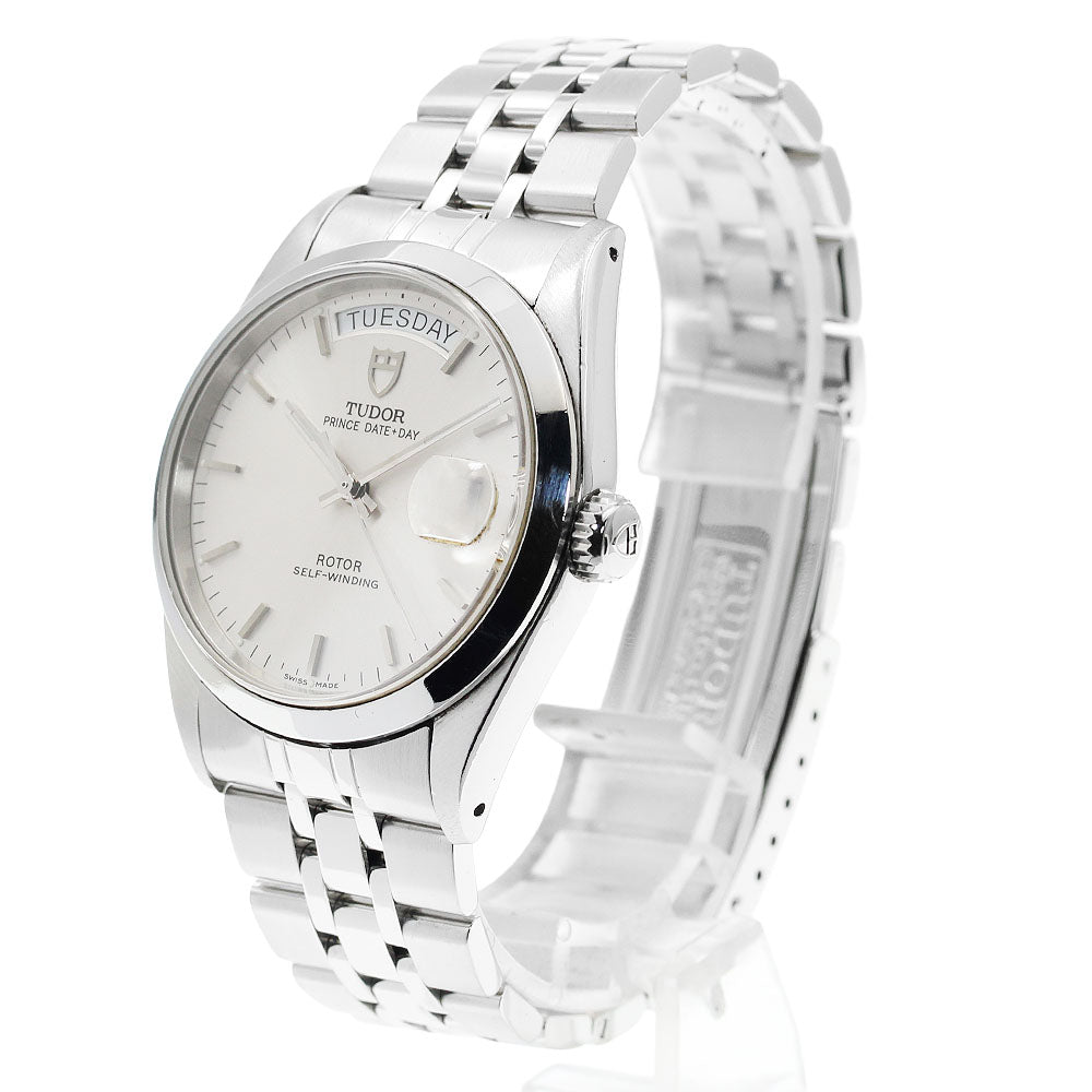 TUDOR Prince Date Day 76200 Silver Dial Automatic Men's Watch_921839