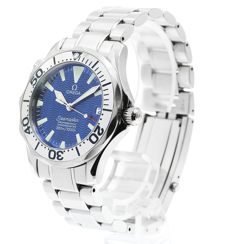 OMEGA Seamaster300 2253.80 Date blue Dial Automatic Boy's Watch_921848