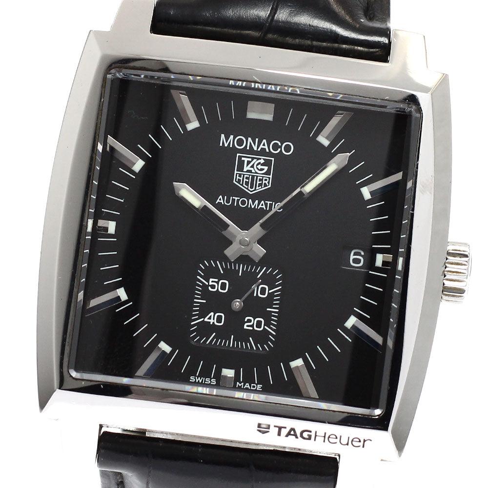 TAG HEUER Monaco WW2110-0.FC6177 black Dial Automatic Men's Watch_921862
