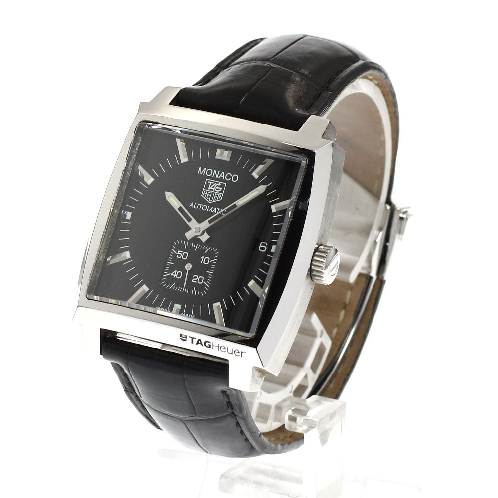TAG HEUER Monaco WW2110-0.FC6177 black Dial Automatic Men's Watch_921862