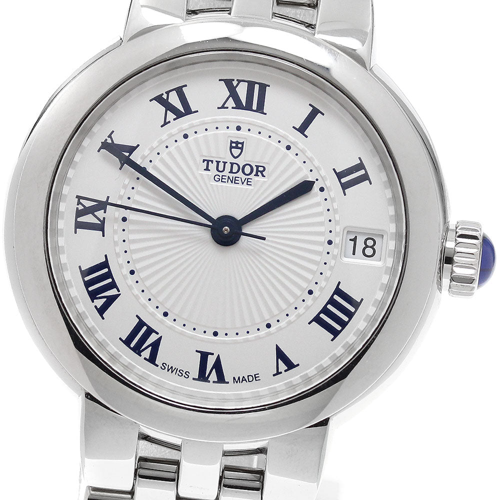 TUDOR Claire de Rose 35800 Date Silver Dial Automatic Boy's Watch_921876