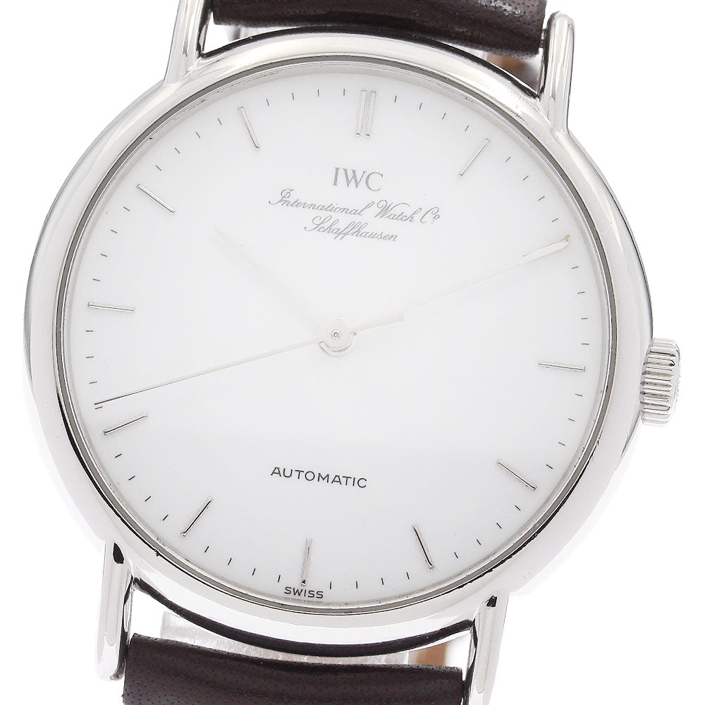 IWC SCHAFFHAUSEN Portofino IW351403 white Dial Automatic Boy's Watch_921943