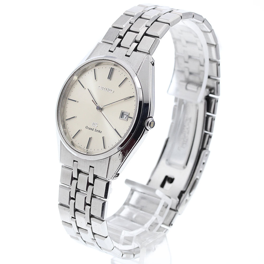 SEIKO Grand Seiko SBGS003/9587-8000 Date Silver Dial Quartz Men's Watch_921953