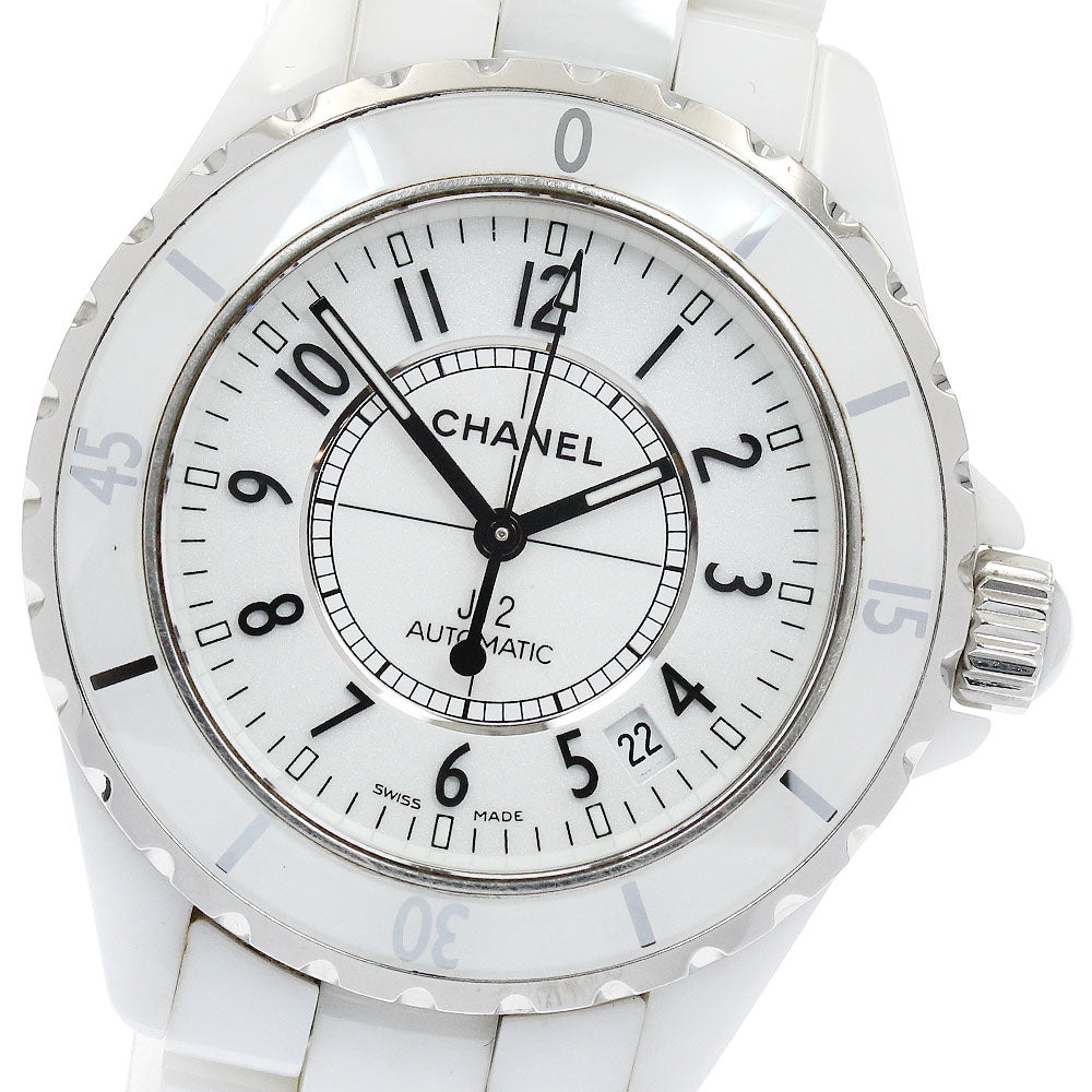 CHANEL J12 H0970 White Ceramic white Dial Automatic Men's Watch_921965