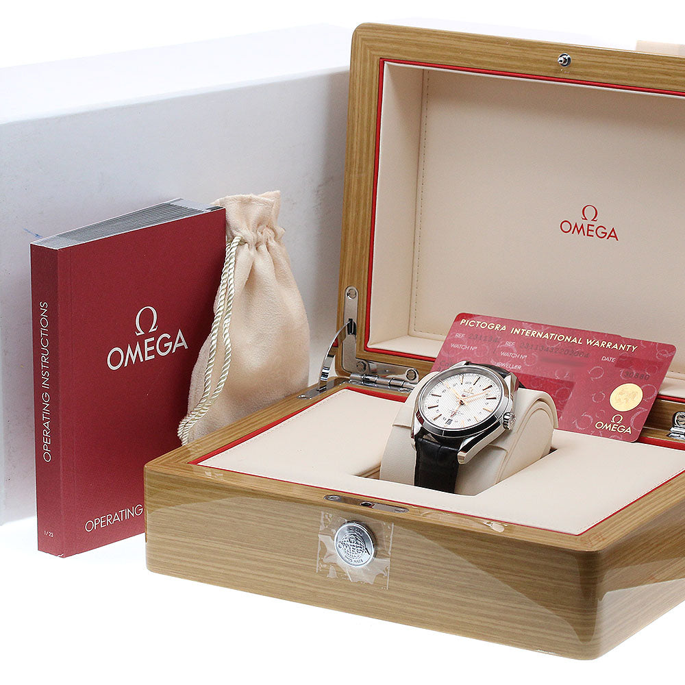 OMEGA Seamaster Aqua Terra 231.13.43.22.02.004 GMT Coaxial beige Dial Automatic Men's Watch_921983