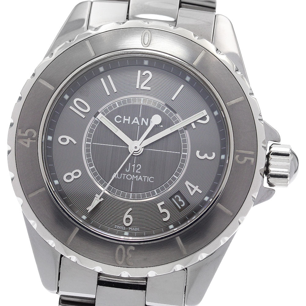 CHANEL J12 Chromatic 38MM H2979 Date gray Dial Automatic Men's Watch_921985