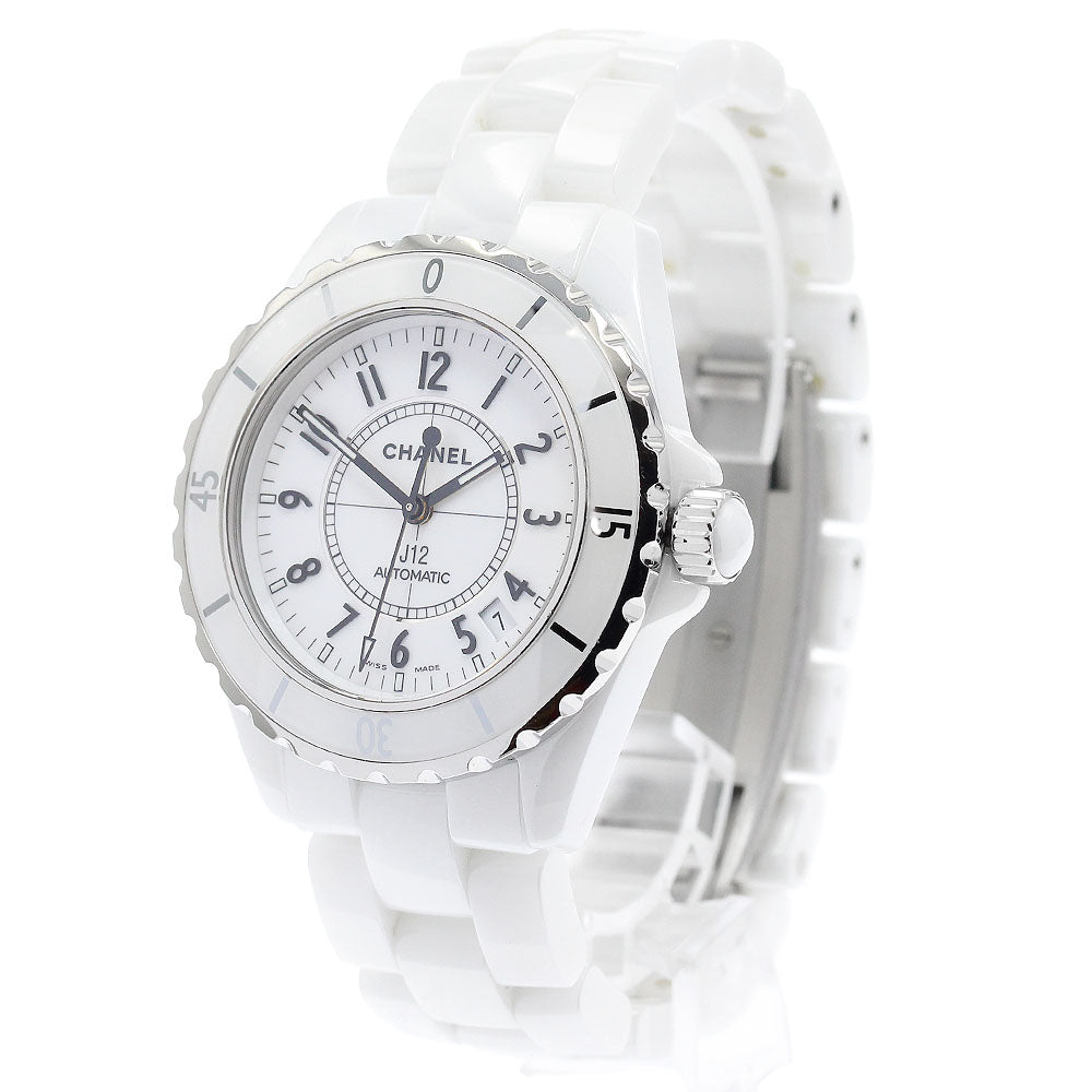 CHANEL J12 H0970 White Ceramic white Dial Automatic Men's Watch_922008