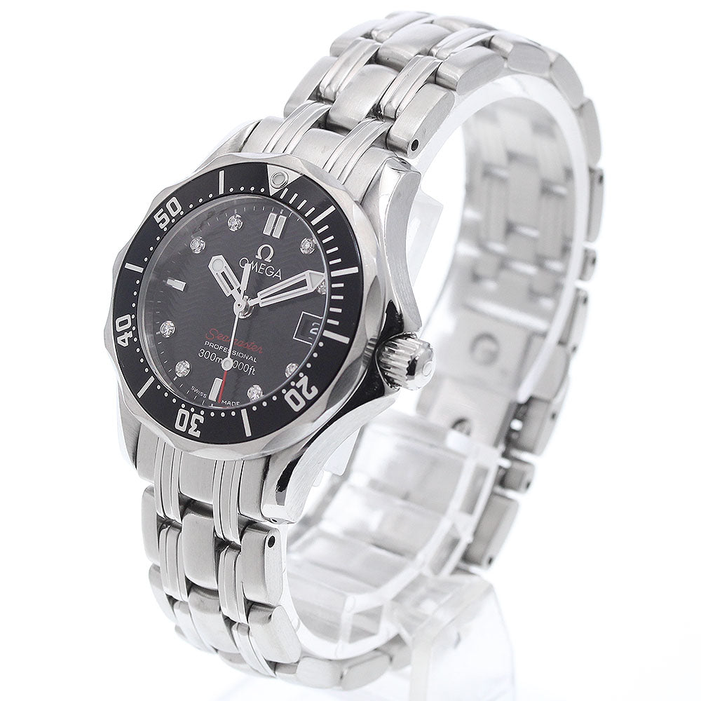 OMEGA Seamaster300 212.30.28.61.51.001 8P diamond Quartz Ladies Watch_922017