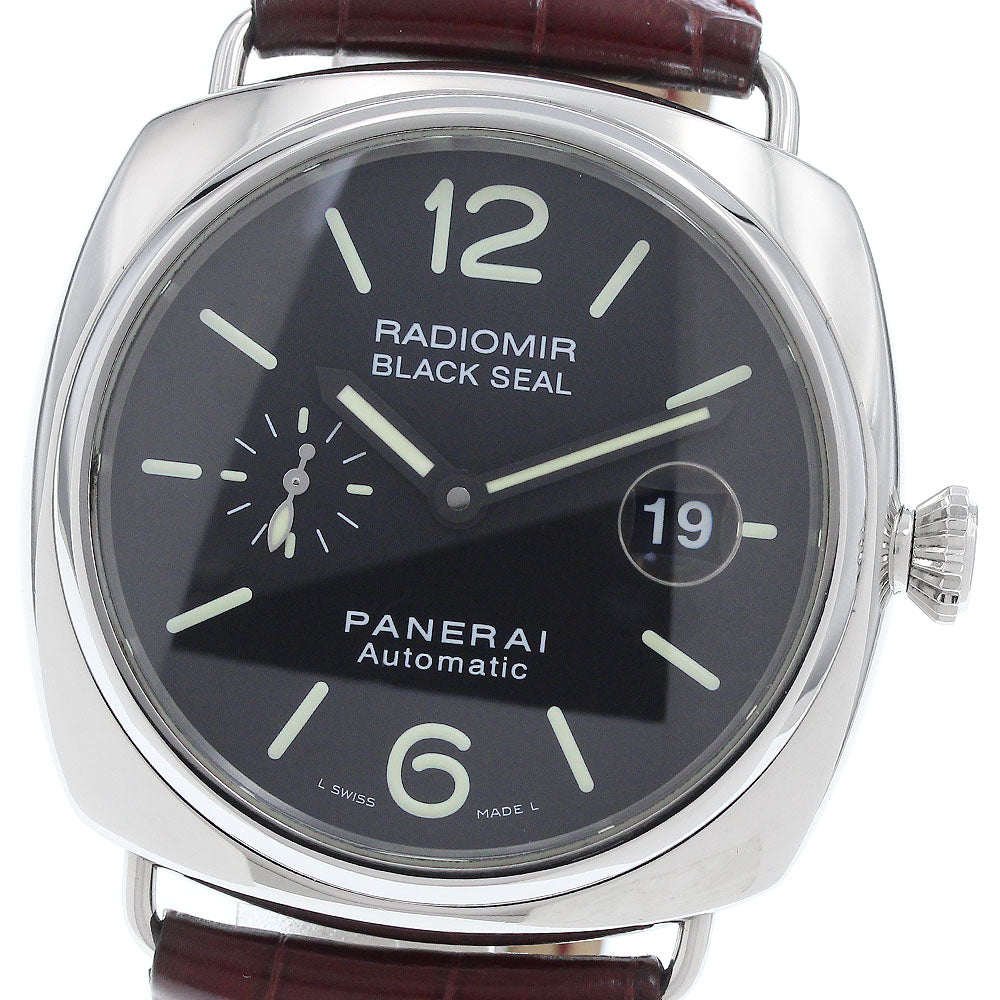 PANERAI Radiomir Black Seal PAM00287 Date black Dial Automatic Men's Watch_922020