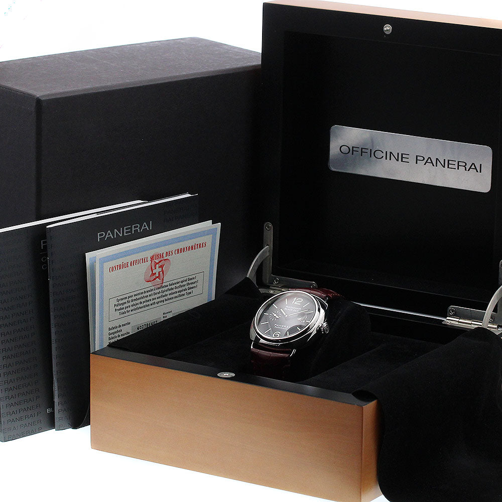 PANERAI Radiomir Black Seal PAM00287 Date black Dial Automatic Men's Watch_922020