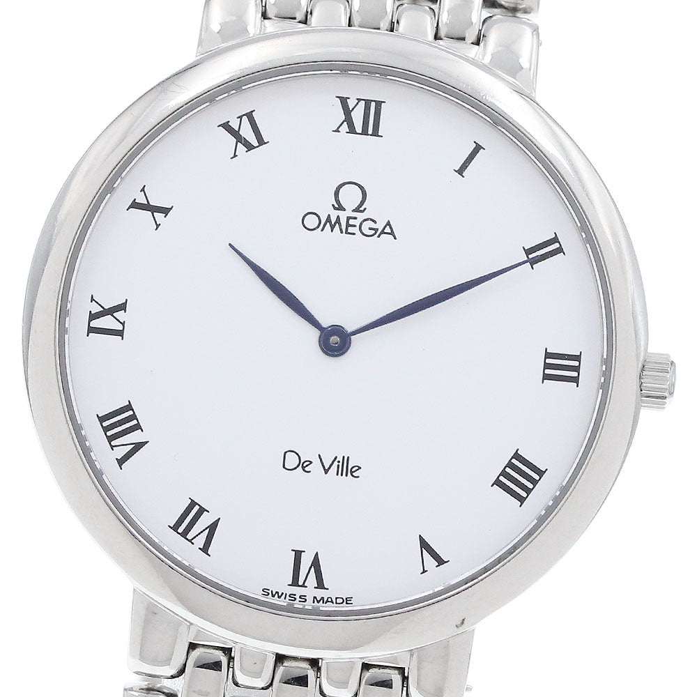 OMEGA De Ville white Dial Quartz Men's Watch_922037