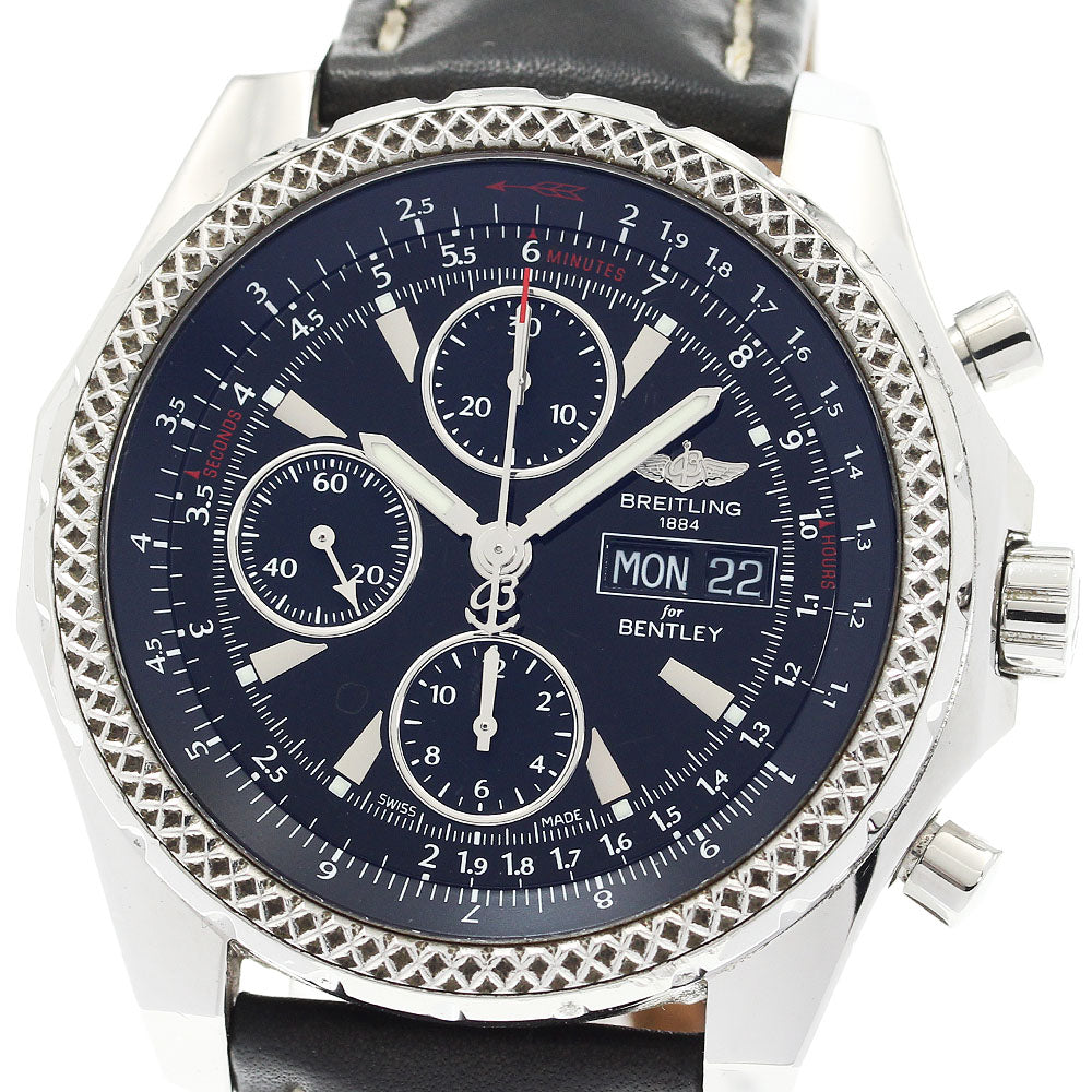 BREITLING Bentley GT A13362 Day-Date Chronograph Automatic Men's Watch_922048