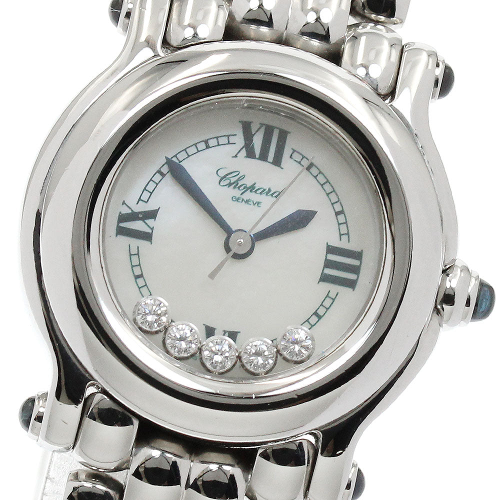 Chopard Happy sports 27/8250-23 5PDiamond White shell Dial Quartz Ladies Watch_922060