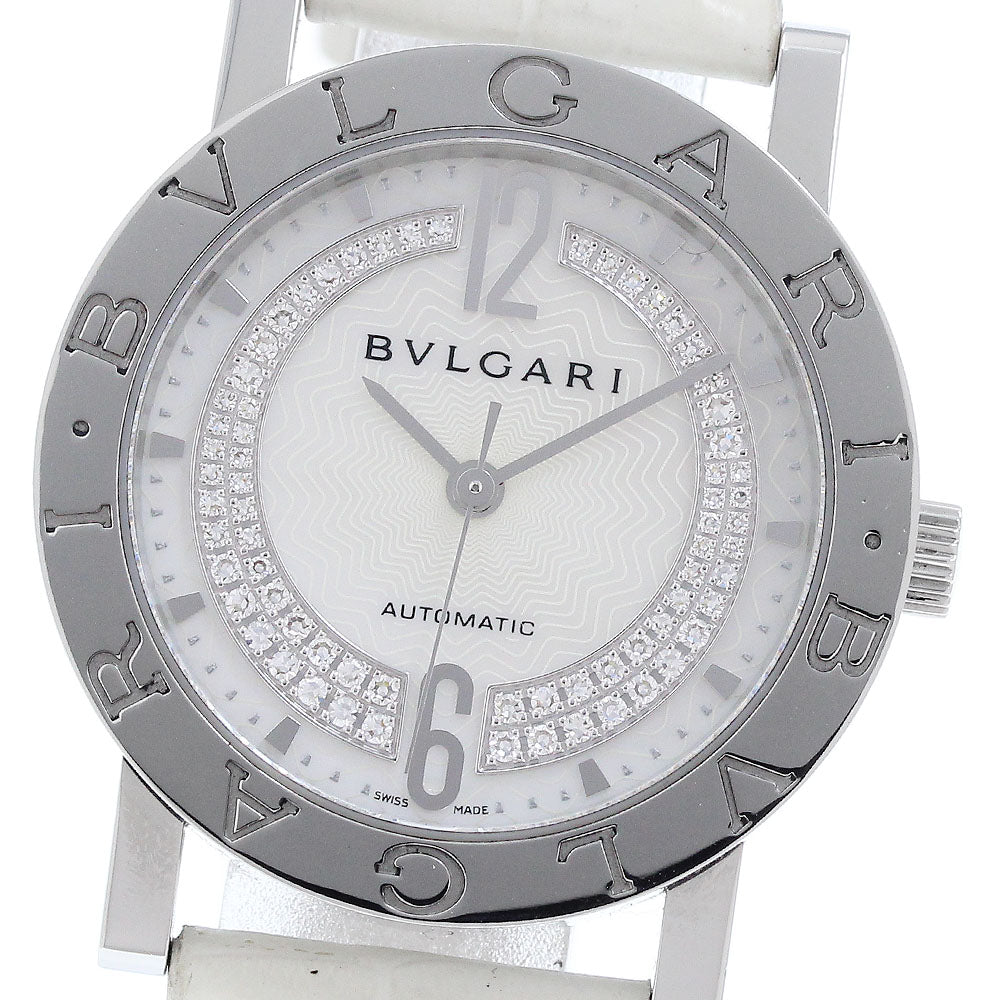 BVLGARI BVLGARIBVLGARI BB33SL Diamond White shell Dial Automatic Boy's Watch_922090