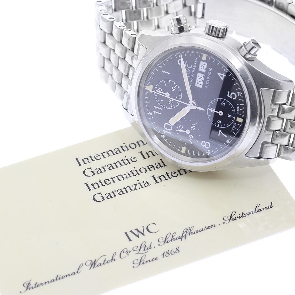 IWC SCHAFFHAUSEN Pilot Freeger IW370607 Chronograph Automatic Men's Watch_922092