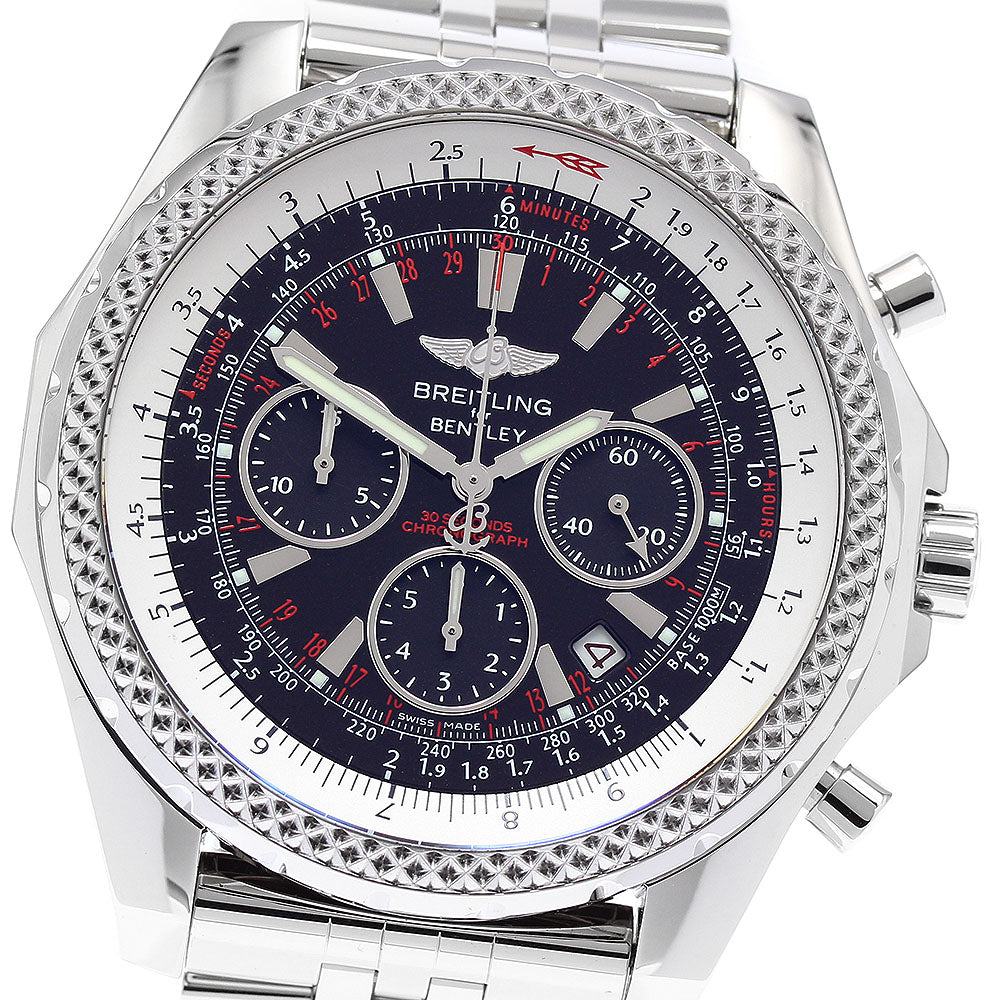 BREITLING Bentley Motors A25362 Chronograph black Dial Automatic Men's_922093