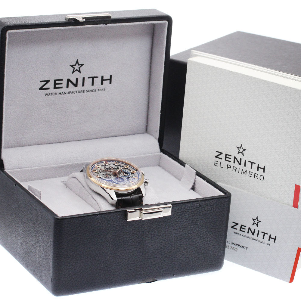 ZENITH El Primero 51.2081.400 Chronomaster Full Open skeleton Dial Automatic Men's Watch_922099