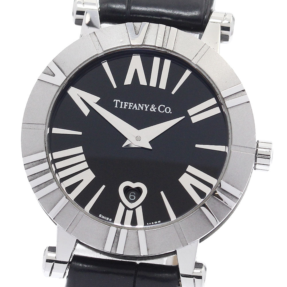 TIFFANY&Co. Atlas Z1300.11.11A10A71A Date black Dial Quartz Ladies Watch_922114