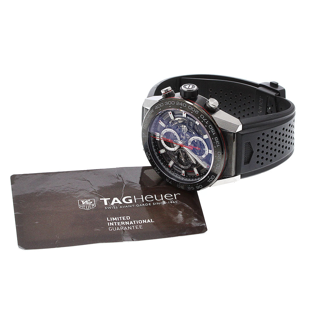 TAG HEUER Carrera Caliber Heuer 01 CAR2A1Z.FT6044 Chronograph skeleton AT_922116
