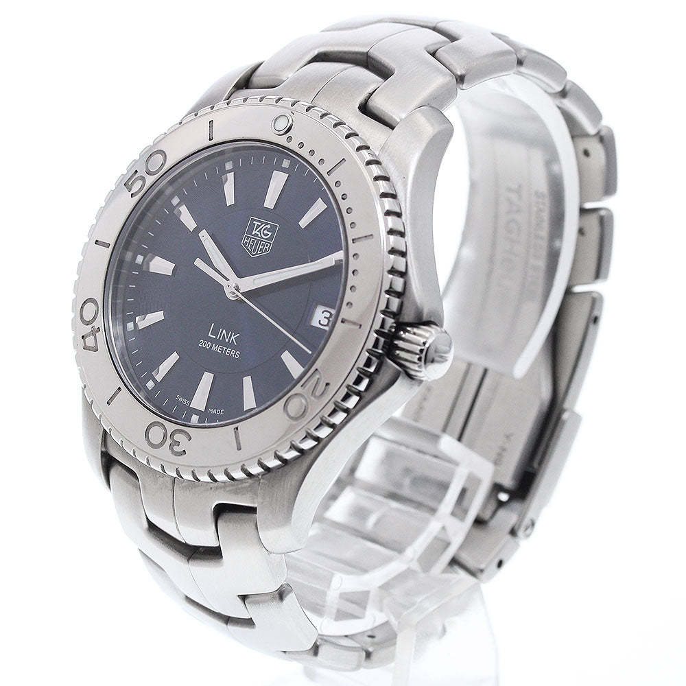 TAG HEUER Link WJ1112-0 Date Navy Dial Quartz Men's Watch_922122