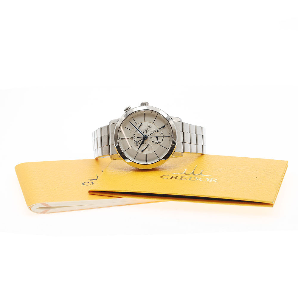 SEIKO CREDOR node GCBT993/4S76-00A0 Day-Date Power Reserve AT Men's_922147