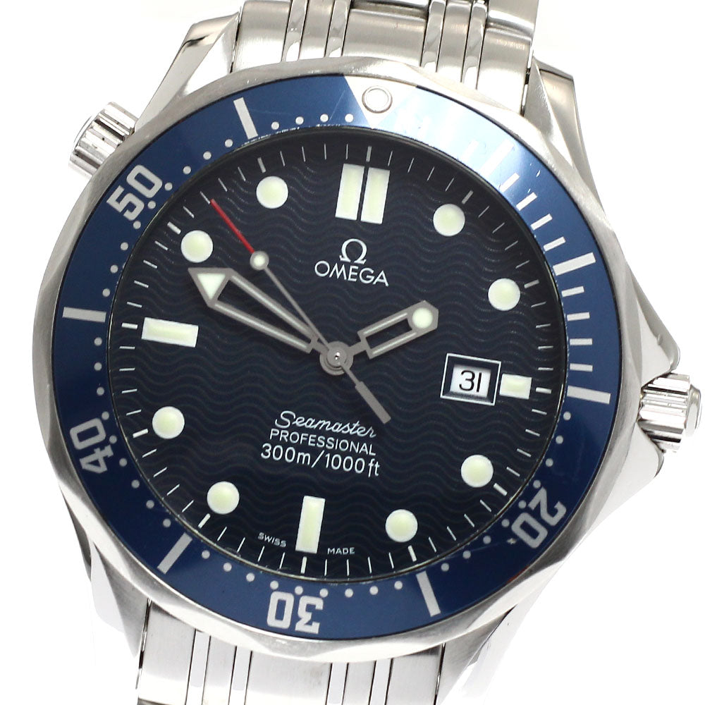 OMEGA Seamaster 300 2541.80 Date Navy Dial Quartz Men's Watch_922148