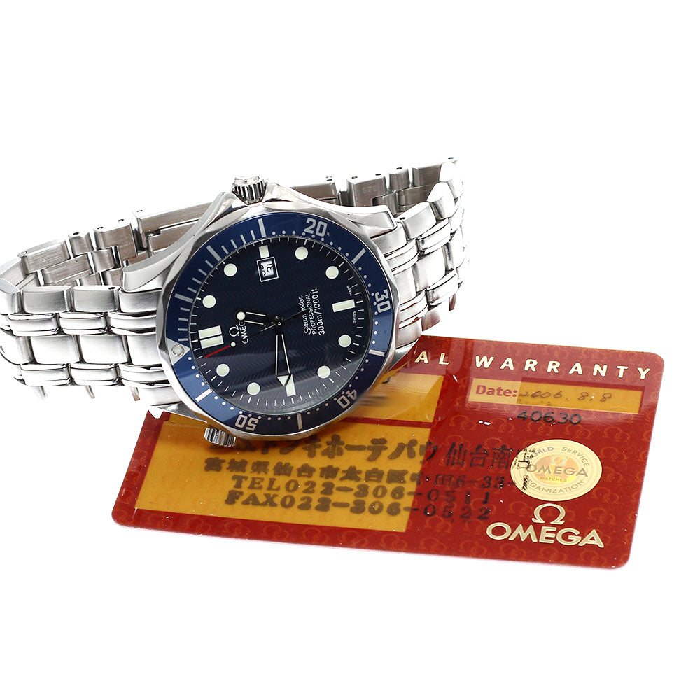 OMEGA Seamaster 300 2541.80 Date Navy Dial Quartz Men's Watch_922148