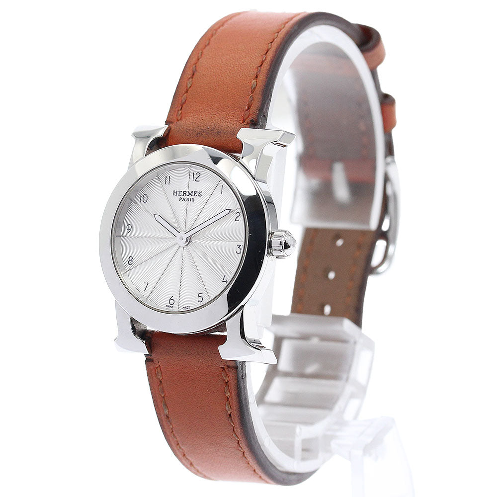 HERMES H watch Rondo HR1.210 Silver Dial Quartz Ladies Watch_922165