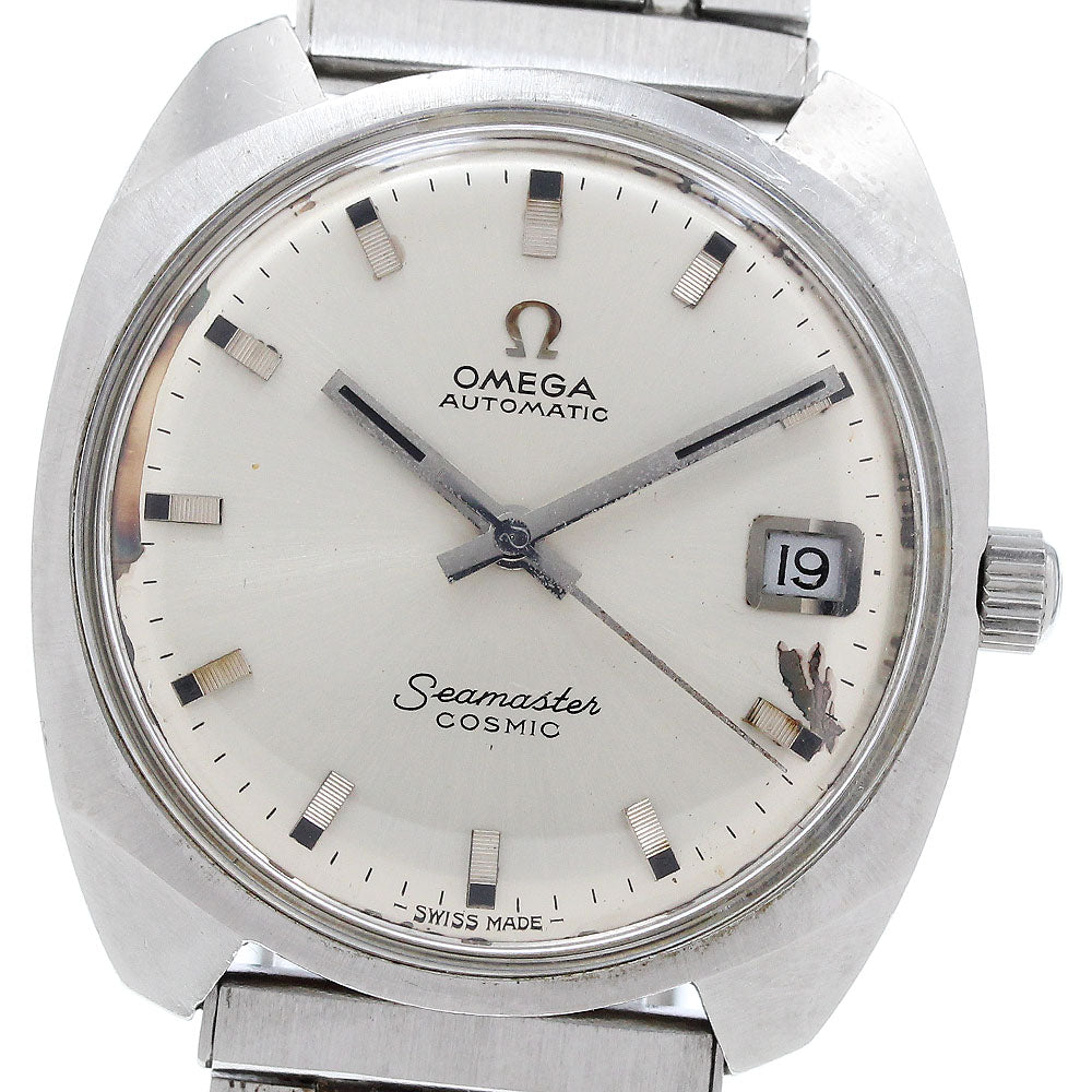 OMEGA Seamaster Cosmic 166.022 Date Silver Dial Automatic Men's Watch_922179