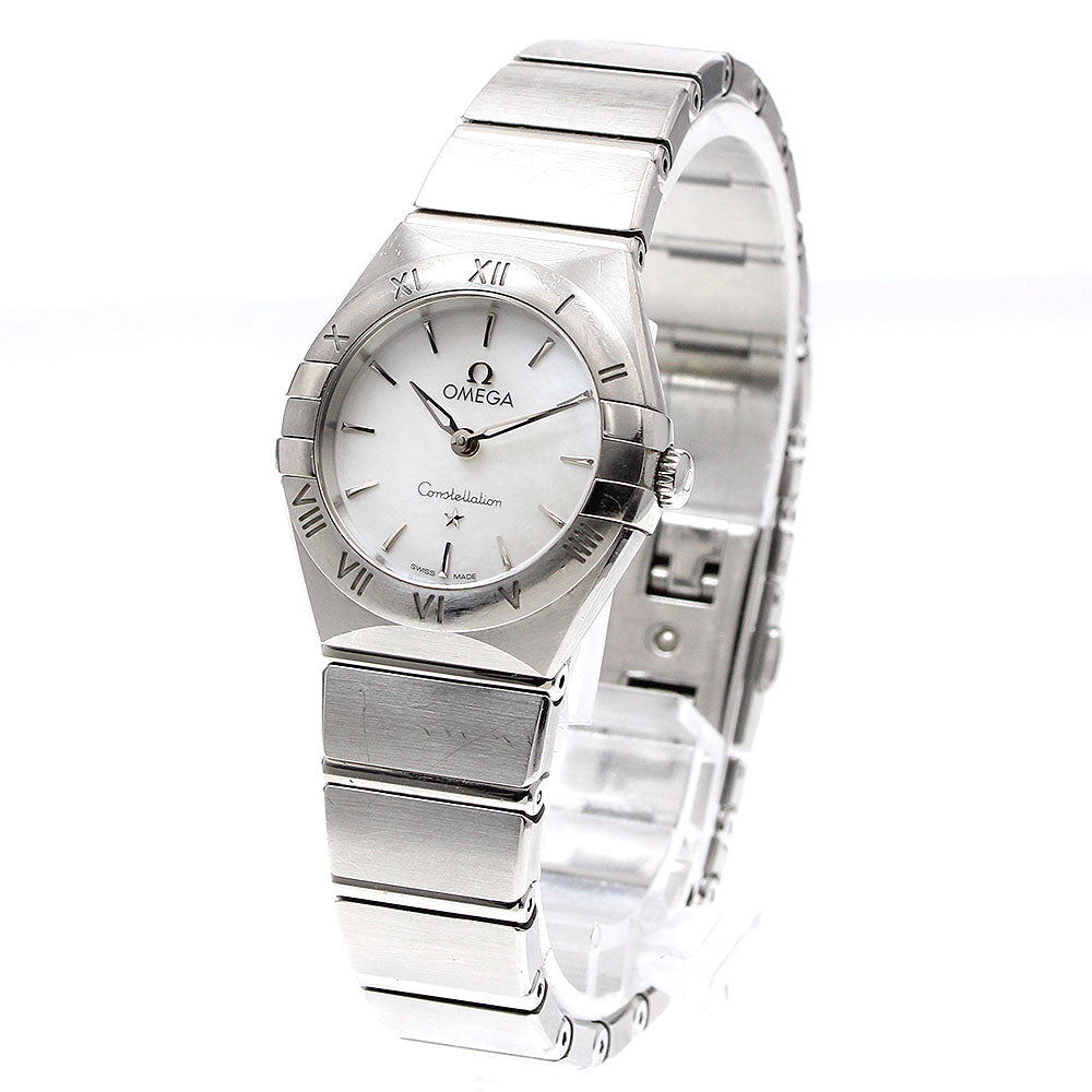 OMEGA Constellation Manhattan 131.10.25.60.02.001 White shell Dial Quartz Ladies Watch_922182