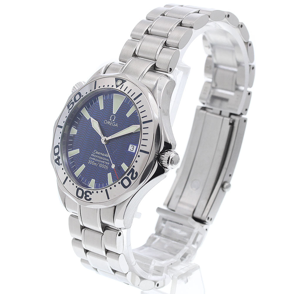 OMEGA Seamaster 300 2255.80 Date Blue Dial Automatic Men's Watch_922183