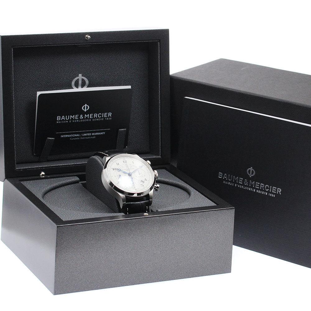 Baume & Mercier Cape Land 65726/MOA10357 Chronograph Date white Dial Automatic Men's Watch_922194