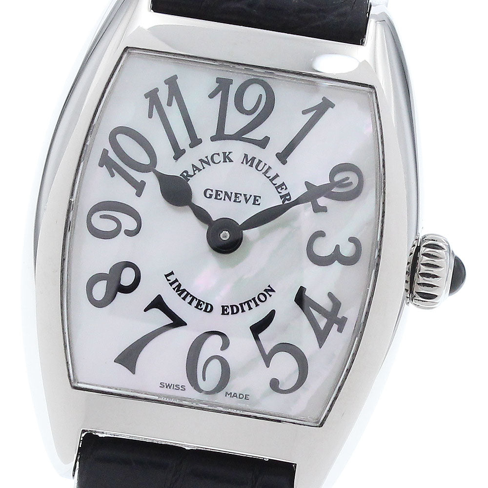 FRANCK MULLER Tonneau Curvex Intermedier 2252QZMOP shell Dial Quartz Ladies Watch_922200