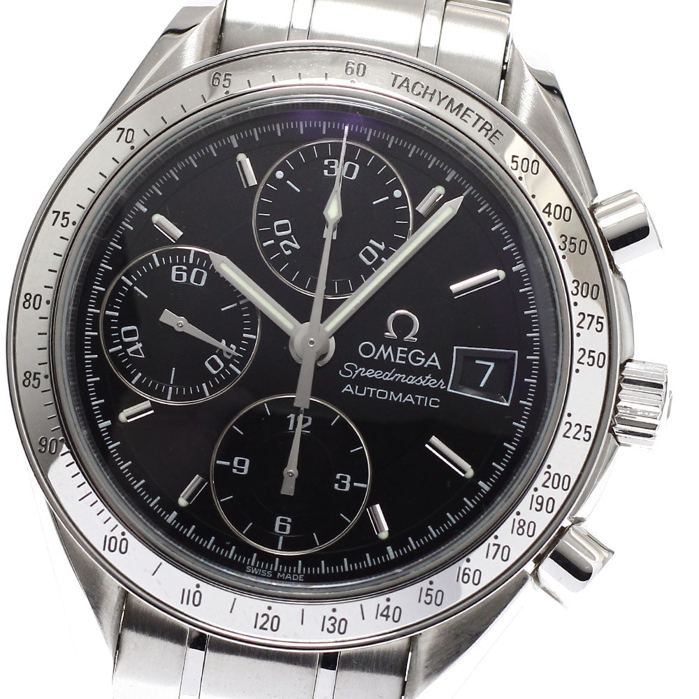 OMEGA Speedmaster 3513.50 Date Black Dial Automatic Men's Watch_922203