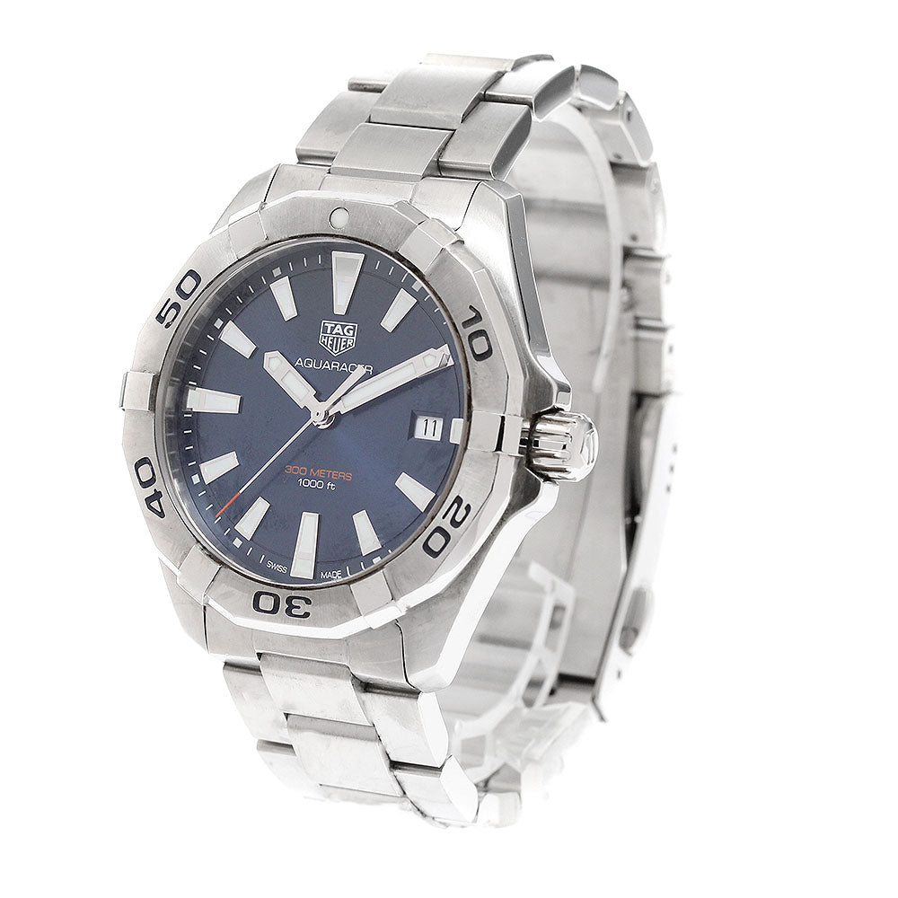 TAG HEUER Aqua racer WBD1112 Date Navy Dial Quartz Men's Watch_922230