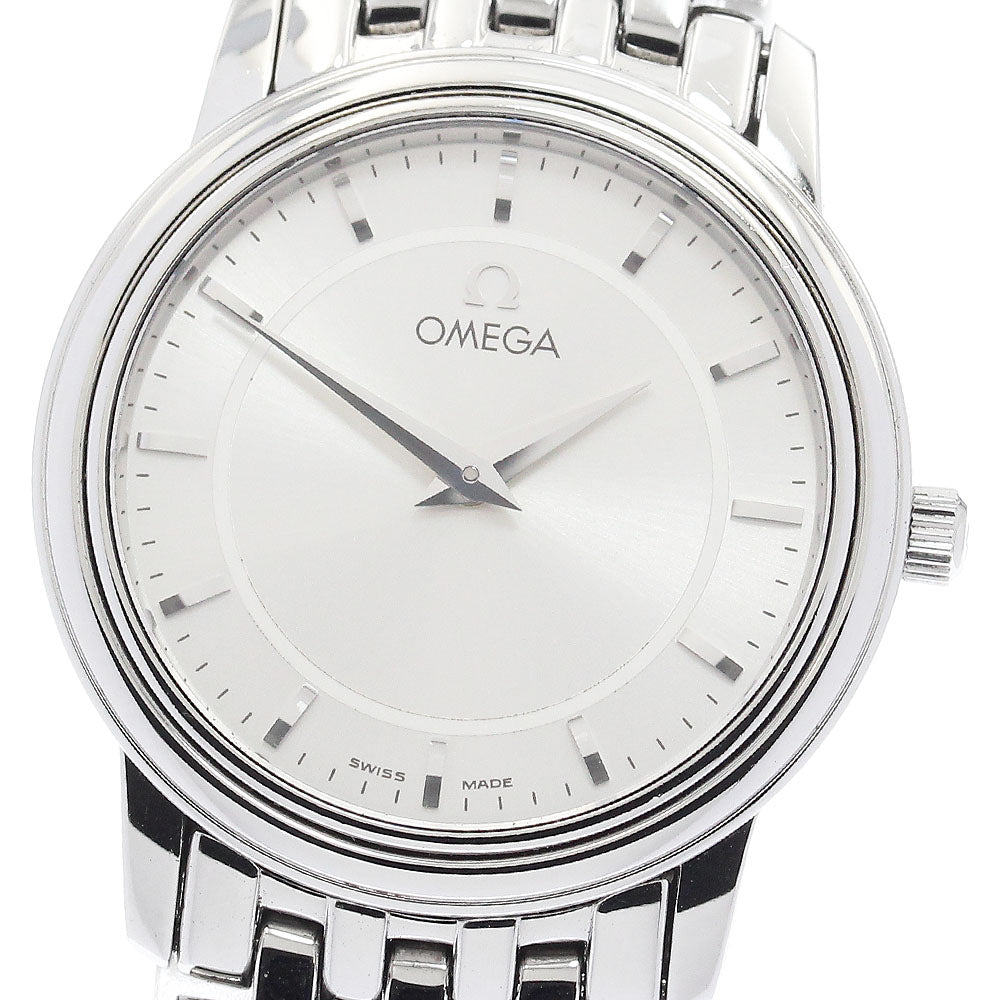 OMEGA De Ville Prestige 4570.31 Silver Dial Quartz Ladies Watch_922238