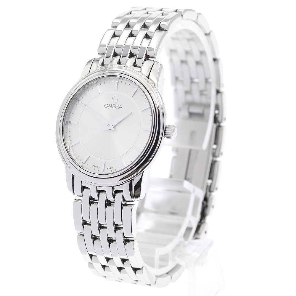 OMEGA De Ville Prestige 4570.31 Silver Dial Quartz Ladies Watch_922238