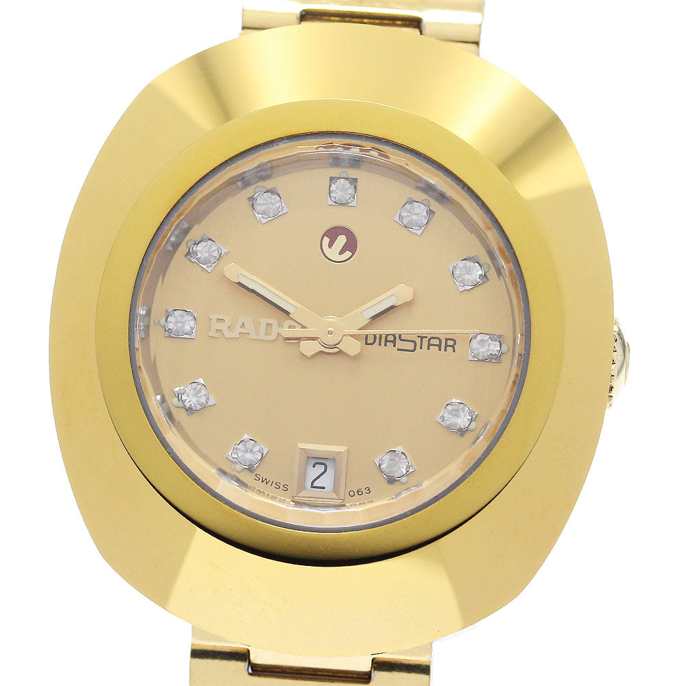 RADO Diastar 561.0316.3 11P diamond gold Dial Automatic Ladies Watch_922259