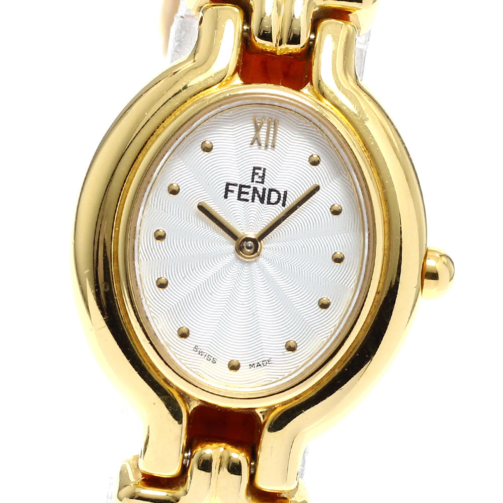 FENDI chameleon 640L Change belt Silver Dial Quartz Ladies Watch_922274