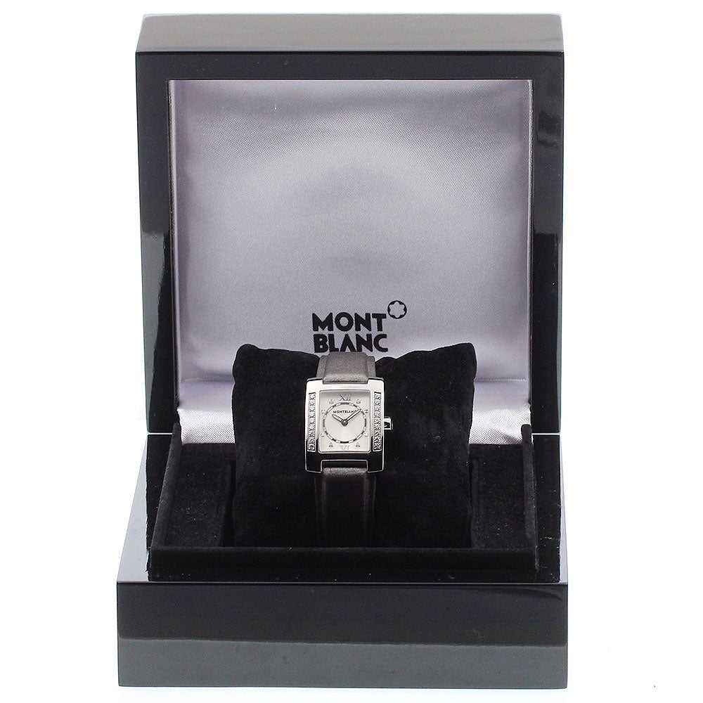 MONTBLANC Profile 7047 Diamond Bezel beige Dial Quartz Ladies Watch_922290